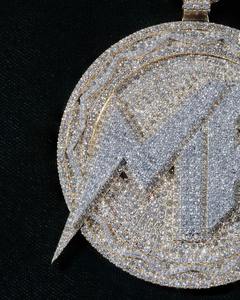 Colgante de Diamante Moissanite de Diseño de Lujo y Calidad de Exportación, Estilo Hip Hop, para Regalo de Boda o Fiesta, Joyería de Moda en Venta - Product Image 4