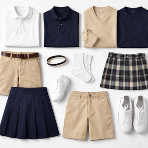 Uniformes Escolares de Algodón 100% para Niños, Personalizados al por Mayor - Fabricante Directo, Promocionales, OEM - Product Image 5