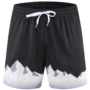 SHY SPORTS Wholesale Custom Logo Solid Casual Mesh <b>Shorts</b> Eco-Friendly Quick Dry Breathable Men's Sportswear Basketball Custom - Product Image 4