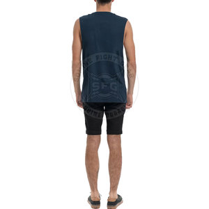 New Arrival Spandex Polyester Gym Wear <b>Men</b> Gym <b>Singlet</b> Shirts Quick Dry Customized <b>Singlet</b> Shirts - Product Image 6