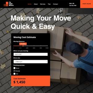 Desarrollo de Sitios Web para RoyalCraft Moving Company con Estimador de Costos, Generación de Cuentas de Visitas, Solicitudes de Reserva, Diseño Responsivo y SEO - Product Image 6