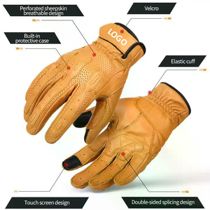Guantes Profesionales para Ciclismo de Descenso MTB |   Palma acolchada antivibración Tech |   Fabricante Personalizado - Product Image 5