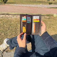 Cartera de Cuero Sintético de Alta Calidad para Hombre, Impermeable, Elegante, Delgada, Bifold, con Tarjetero, Personalizada y a la Moda - Product Image 2