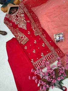 ENHANCE THE BEAUTY OF YOUR WARDROBE WITH THIS NEWLY LAUNCHED <b>KURTI</b> PLAZZO SET - Product Image 3