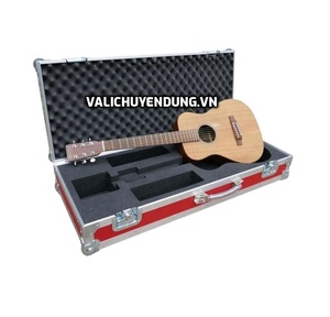 เวียดนามโรงงานปรับแต่งกีตาร์อลูมิเนียมฮาร์ดกรณีเที่ยวบินสำหรับเครื่องมือที่มีโฟมที่กำหนดเอง - Product Image 3