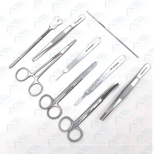 Kit de pratique de suture, coussin de suture pour étudiants en médecine, outils de formation chirurgicale manuels en nylon de haute qualité, personnalisés, complets, CE - Product Image 4
