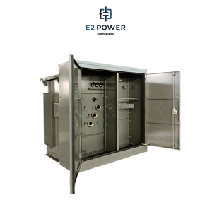 Transformador de Distribución Trifásico E2 Power, Montado en Plataforma, Sumergido en Aceite, 10kVA-2500kVA, 220V-480V, 60Hz - Product Image 3