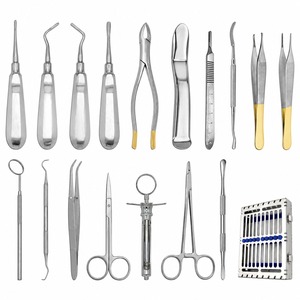 PENTAX SURGICAL 18pcs Dental Surgical Instrument Set Stainless Steel Oral Tools Kit for Animal Surgery Manual CE Instruments - Product Image 1