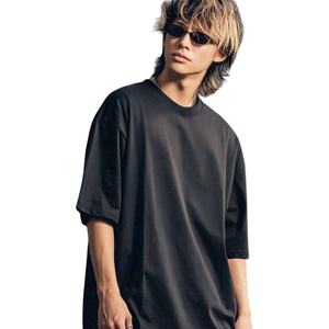 Venta al por mayor de fábrica personalizada suministrada superventas camisetas para hombre de talla grande 100% algodón camiseta para hombre ajuste holgado logotipo personalizado - Product Image 1