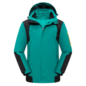 Veste d'hiver unisexe en polaire Cordura imperméable coupe-vent avec fermeture éclair, rembourrée en coton, veste d'extérieur à coque dure - Product Image 4