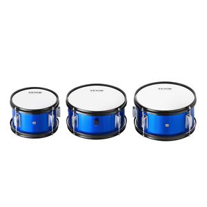 Set di batteria per bambini da 16 principianti a 5 pezzi con batteria per bambini blu completo per principianti e bassi da pavimento con batteria regolabile per trono, due coppie - Product Image 1