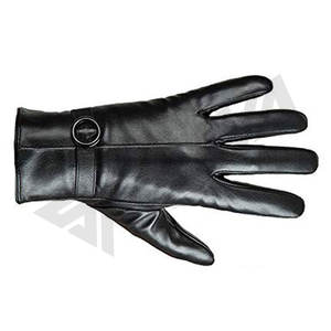 ถุงมือหนังแกะสีพื้นแบบใหม่จากโรงงานผู้ผลิต (OEM) คุณภาพสูงสำหรับออกกำลังกาย ฤดูหนาว ขับรถ และสวมใส่ทั่วไป ถุงมือเพื่อความปลอดภัย - Product Image 5