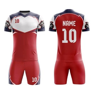Ensemble d'uniformes de football personnalisés pour hommes, blanc, jaune et noir, avec maillot à manches courtes et short assorti, imprimé graphique - Product Image 3
