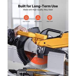 ใบเลื่อยวงเดือน10นิ้ว80ฟันอัลลอยคม5/8นิ้วสำหรับตัดเหล็กผิวละเอียดลดเสียงรบกวนด้วยช่องระบายอากาศสำหรับ - Product Image 4