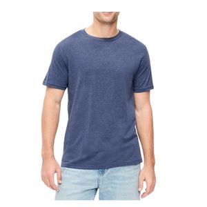 T-shirt décontracté pour homme à col rond, manches courtes, écologique, infroissable, style urbain, doux, respirant, léger, pour l'été et le quotidien - Product Image 3