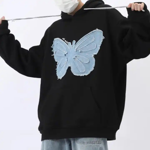 Hoodies pour hommes les plus vendus avec impression en relief, fabricant professionnel, logo personnalisé, collection été, prix bas 2026 - Product Image 2