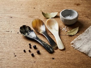 Cucharas Premium de Cuerno de Búfalo y Buey para Colecciones de Vajillas, Cuchara de Cuerno de Buey para Regalos, Cuchara de Cuerno de Buey Segura para Alimentos para Uso Diario - Product Image 2