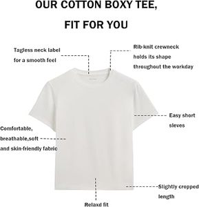 Camiseta de Algodón de Manga Corta y Cuello Redondo para Mujer, Color Sólido, Estilo Casual, Corte Regular, Talla Adulto - Product Image 5