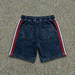 Direct Factory Made Vintage Acid Wash T <b>Shirt</b> Shorts Set Men Summer Fashion Outfit OEM Private Label Manufacturer - Product Image 3