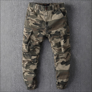 Men Autumn/Winter Collection Camouflage Cargo Pants - Premium Loose-Fit Durable <b>Trousers</b> - Product Image 5