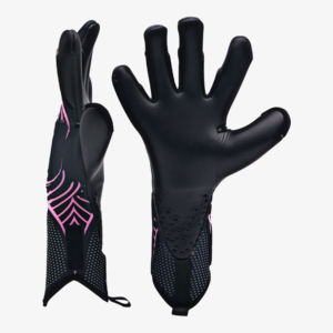 Nouvelle conception, vente chaude, gants de gardien de but en latex de haute qualité, respirants, imperméables, avec sangle de poignet réglable, légers, à doigts entiers - Product Image 4