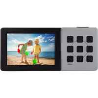 HD Video Yakalama Kutusu Gümüş, 1080P 60FPS Kaydedici, 3,5" LCD, 3000mAh Pil, MicroSD MP4 Kayıt, Genel