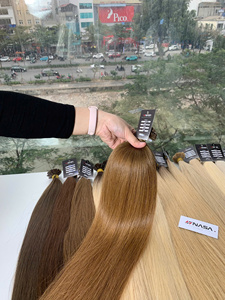 ราคาส่ง 100 กรัม ผมต่อแบบปลายแบน คุณภาพพรีเมียม ผมแท้เวียดนามทุกสี ยาว 60 ซม. - Product Image 3