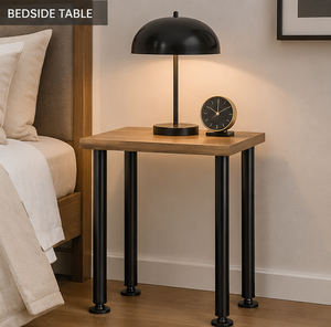 DIY Furniture Parts 16" Adjustable Heavy Duty Steel <b>Table</b> Legs Set of 4 Metal Desk Legs Coffee Dining <b>Table</b> Base EDPTBL026 - Product Image 1