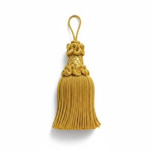 Bordure personnalisée en coton écologique durable avec fils de broderie, strass et pompons dorés, séchage rapide, respirante et confortable pour vêtements et usage domestique - Product Image 3