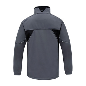 Chaqueta Softshell Impermeable y Transpirable para Hombre, Venta al Por Mayor, Cierre de Cremallera Resistente al Desgaste, Ropa de Exterior Resistente al Viento con Estampado - Product Image 2