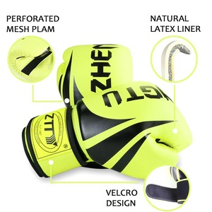 Professional Factory Price OEM ODM Sports Gloves PU Leather Custom Logo Boxing Training Gloves - Product Image 2