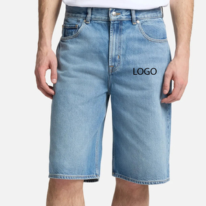 Material transpirable para mayor comodidad Pantalones cortos informales Pantalones cortos cómodos para hombre con mezcla de telas suaves / Corte relajado para uso doméstico - Product Image 1