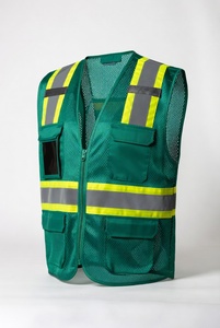 Chaleco de Protección de Alta Visibilidad para Hombre, Chaleco de Seguridad Industrial Resistente para Trabajo - Product Image 1