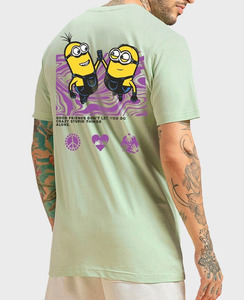T-shirt imprimé DTF de qualité supérieure pour hommes, tee-shirt en coton à motif personnalisé, fabricant en gros, tissu respirant et doux, fabrication OEM et ODM - Product Image 2