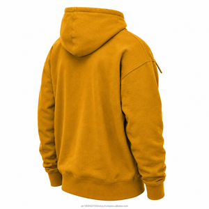 Sudadera con Capucha Extra Grande de Alta Calidad para Hombre, 400GSM, Algodón Grueso, Personalizable con Logotipo, Estilo Urbano, Sudadera de Invierno Antiarrugas - Product Image 5