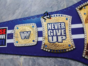 Cinturón de Campeonato Personalizado W-W-E J-o-h-n C-e-n-a, Edición Despedida en Dallas, Cinturón de Lucha Libre para Adultos, Chapado en Zinc de 2mm - Product Image 3