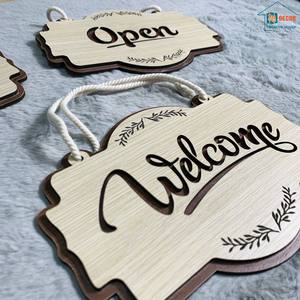 Letrero Colgante de Madera Estilo Vintage, Decoración de Pared o Puerta con Impresión Personalizada, Decoración Rústica para el Hogar, Regalo - Product Image 4