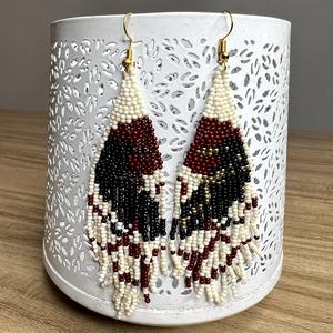 Pendientes de Aro de Moda con Cuentas de Vidrio, Diseño de Tendencia 2026, Joyería de Plata Hecha a Mano con Baño de Oro para Mujeres y Niñas - Product Image 5