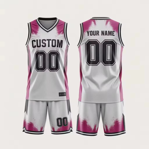 Maillot de basket-ball pour homme 2026, haute qualité, imprimé sur mesure, sans manches, séchage rapide, respirant, style vintage - Product Image 5