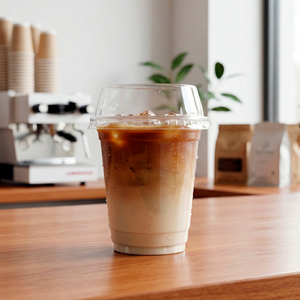 QUANG QUAN High Quality Transparent Disposable <b>Cups</b> 16/22/24oz Recyclable PP <b>Plastic</b> <b>Cups</b> 95mm for Coffee Tea & Cold <b>Drinks</b> - Product Image 1