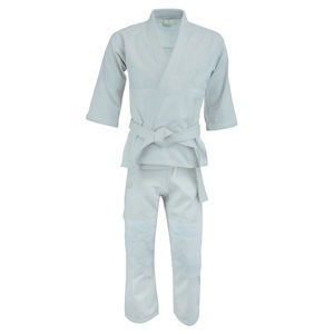 Uniforme de Karate Profesional de Judo Gi de Tejido Simple Unisex, Disponible en Tallas para Niños y Adultos - Product Image 6