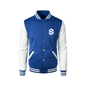 Veste universitaire pour homme en mélange de coton, vestes de style Letterman de qualité supérieure, disponibles dans toutes les versions - Product Image 1