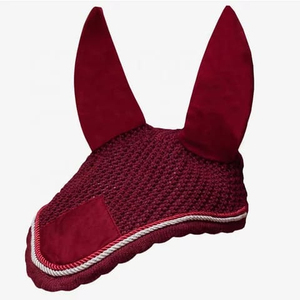 Bonnet léger pour chevaux, voiles anti-mouches de haute qualité, confortables, personnalisables pour la vente en ligne avec OEM - Product Image 6