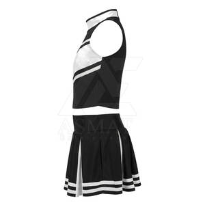 ชุดเชียร์ลีดเดอร์ขายส่งจากโรงงาน เสื้อครอปท็อป กระโปรงจีบ สำหรับฝึกซ้อมและแข่งขัน - Product Image 4
