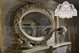 Luxurious Hand Carved Mirror <b>Frames</b> for Bedroom Teak Wood <b>Antique</b> Mirror <b>Frame</b> for Home Vintage Hand Carved Big Mirror <b>Frame</b> in Teak Wood - Product Image 2
