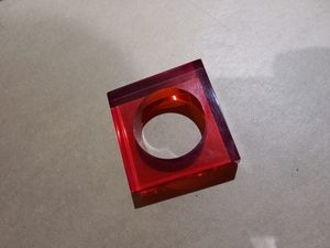 New handcrafted acrylic napkin ring <b>table</b> <b>decoration</b> here <b>top</b> seller <b>table</b> <b>wedding</b> napkin holder - Product Image 3
