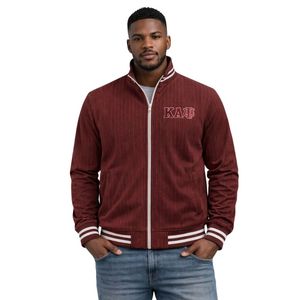 Chaqueta de Franjas con 3 Letras de Kappa Alpha Psi, Ropa de Fraternidad Griega con Diseño Clásico, Comodidad Premium y Ajuste Elegante - Product Image 1