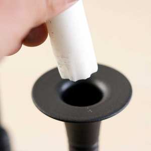 Elegante candelabro individual, centro de mesa, portavelas, decoración de interiores, candelabro de mesa, portavelas alto - Product Image 3