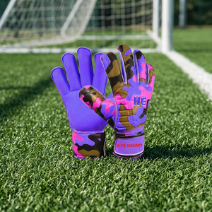 Gants de gardien de but de football professionnel en latex allemand avec poignée de protection des doigts, confort, - Product Image 2