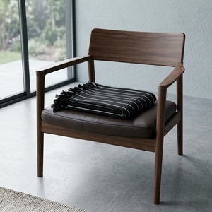 Manta Decorativa Mura Stripes Negra, Tejida, de Tela Suave, Larga, Ligera, para el Hogar, Bufandas, Chales, Cubre Sofá - Product Image 4